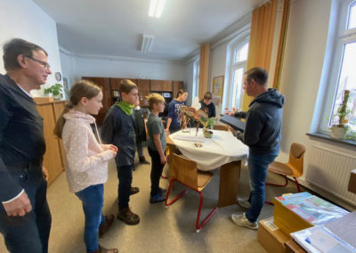 Anschauungsmaterial zur Biene - Geschenk vom Thüringer Kultusministerium und dem Schulverwaltungsamt