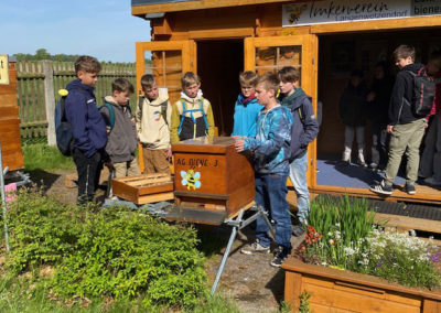 Besuch aus der Elstertalschule Greiz
