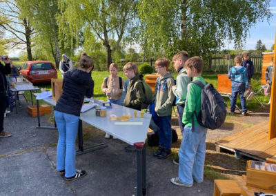 Besuch aus der Elstertalschule Greiz
