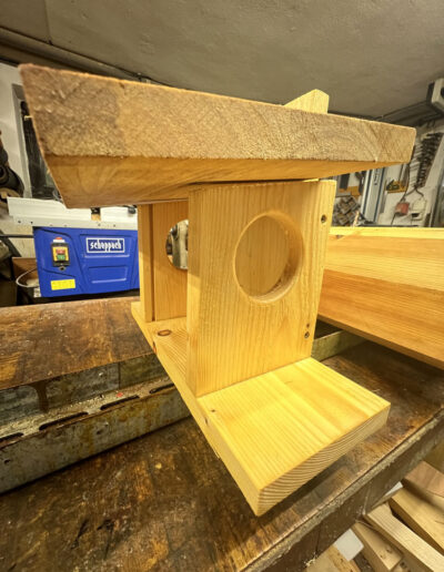Futterhaus für Eichhörnchen
